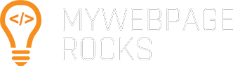 mywebpage.rocks logo stopka